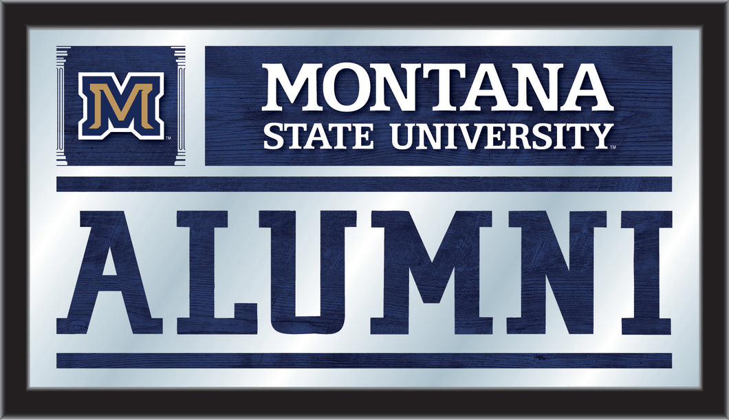 Montana State Bobcats Alumni Wall Mirror