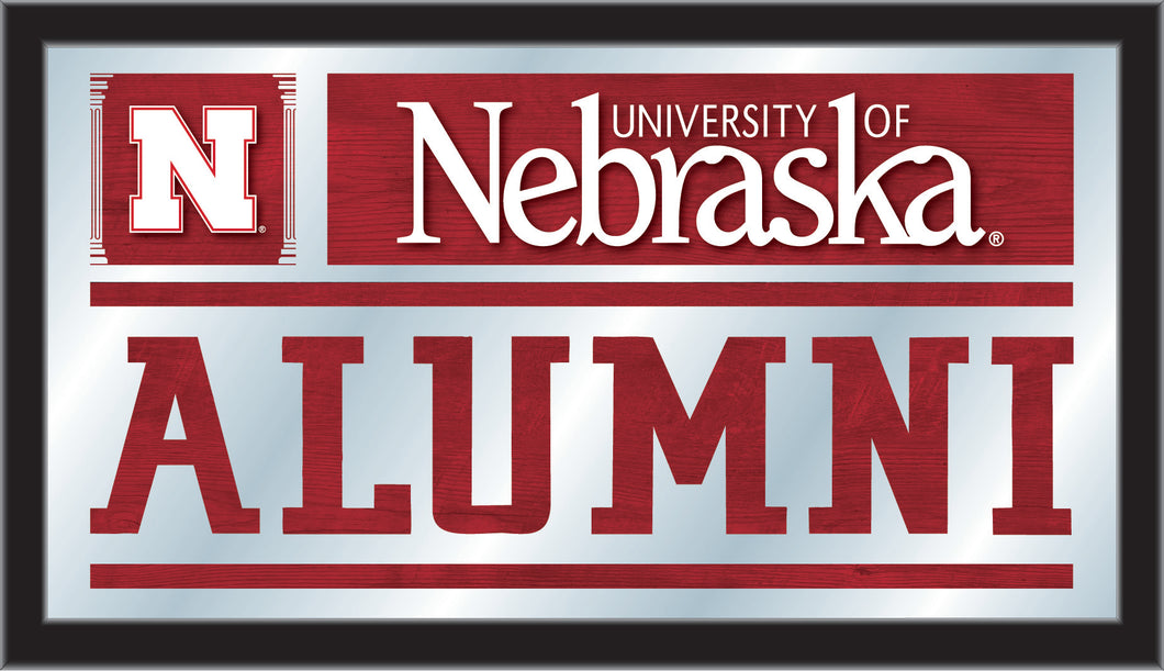 Nebraska Cornhuskers Alumni Wall Mirror