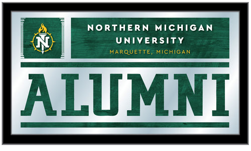 Northern Michigan Wildcats Alumni Wall Mirror