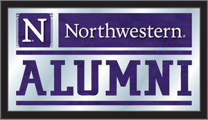 Northwestern Wildcats Alumni Wall Mirror