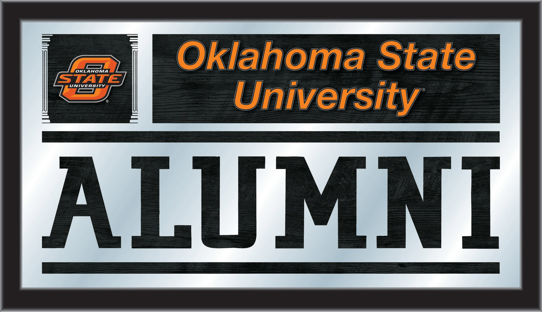 Oklahoma State Cowboys Alumni Wall Mirror