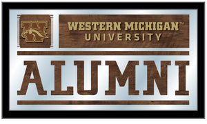 Western Michigan Broncos Alumni Wall Mirror