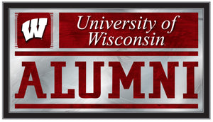 Wisconsin Badgers Alumni Wall Mirror
