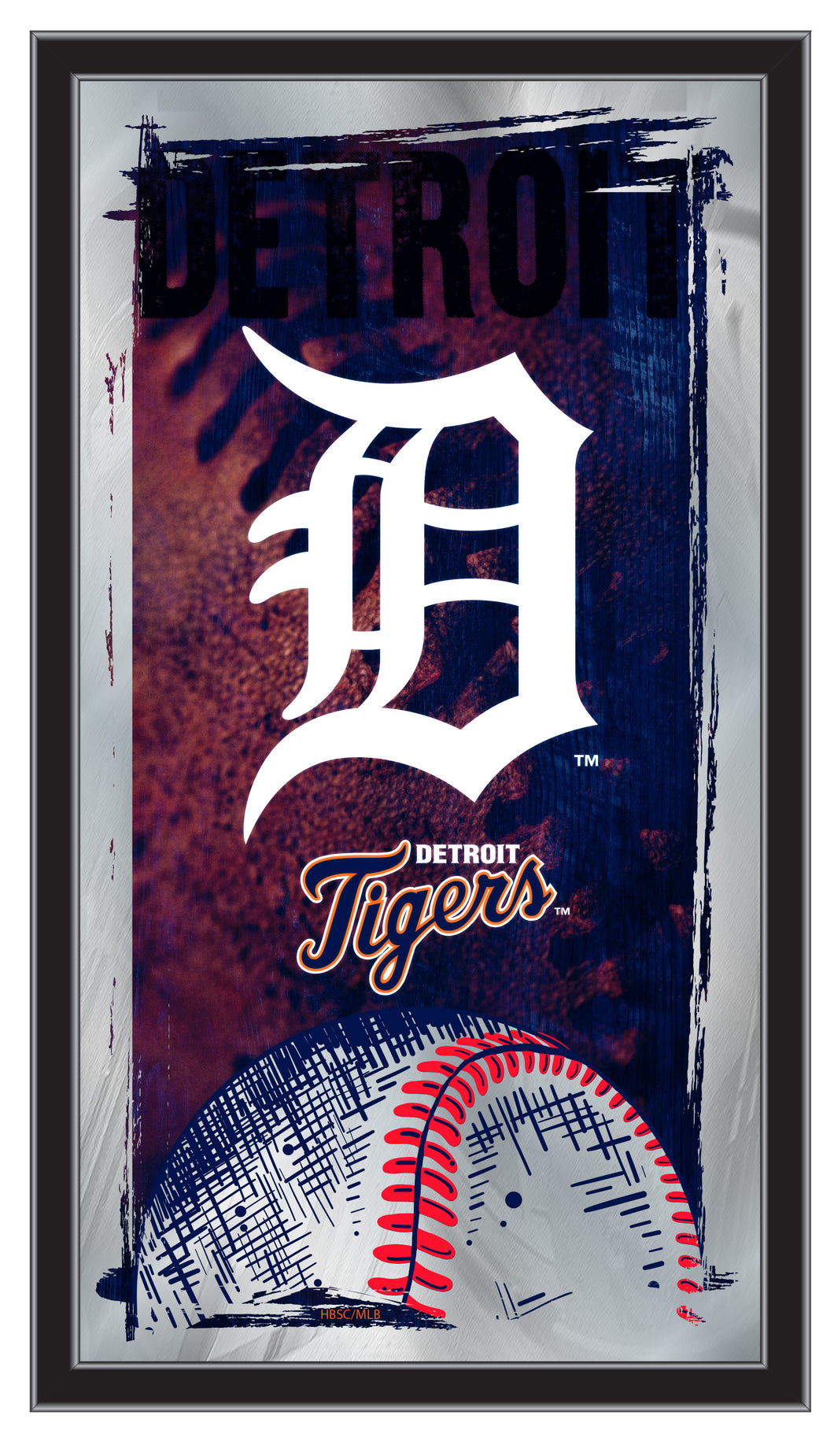 MLB 5-Layer StadiumViews 3D Wall Art Detroit Tigers