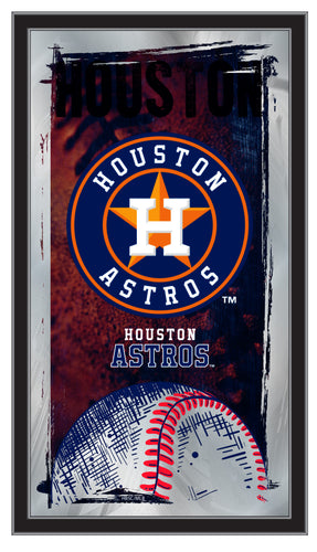 Houston Astros Baseball Mirror