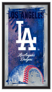 Los Angeles Dodgers Baseball Mirror