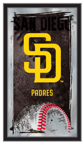 San Diego Padres Baseball Mirror