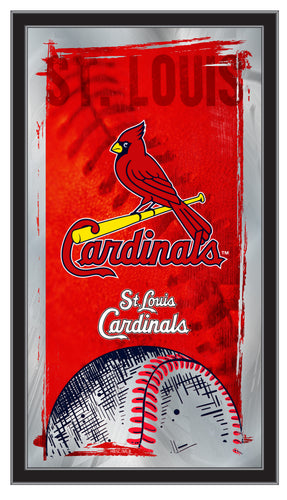 St. Louis Cardinals Baseball Mirror
