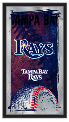 Tampa Bay Rays Baseball Mirror
