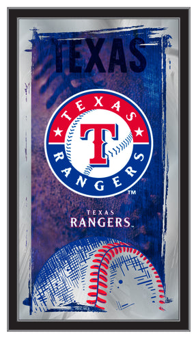 Texas Rangers Baseball Mirror