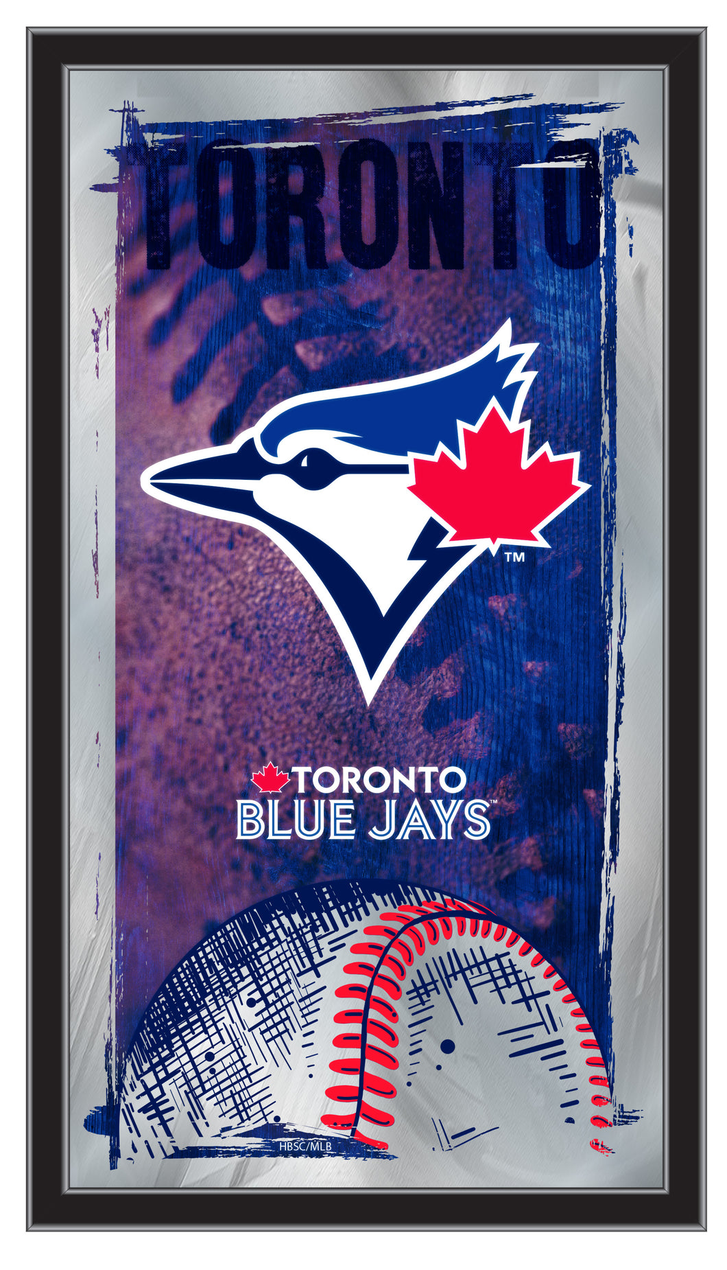 Toronto Blue Jays Baseball Mirror