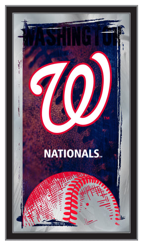 Washington Nationals Baseball Mirror