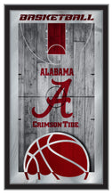 Alabama Crimson Tide Basketball Wall Mirror