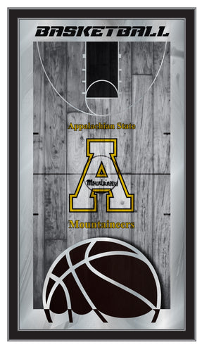 Appalachian State Mountaineers Basketball Wall Mirror