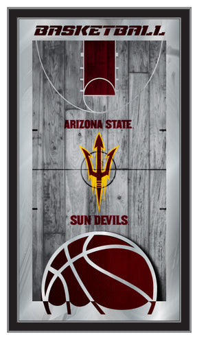 Arizona State Sun Devils Basketball Wall Mirror