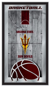 Arizona State Sun Devils Basketball Wall Mirror