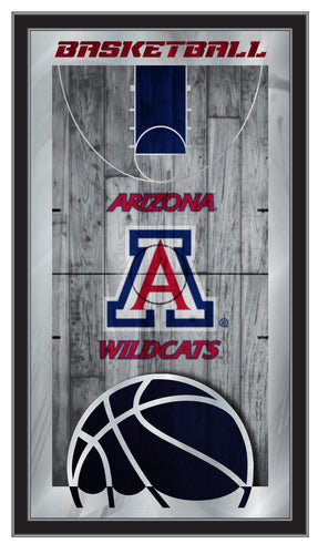 Arizona Wildcats Basketball Wall Mirror