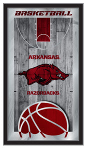 Arkansas Razorbacks Basketball Wall Mirror