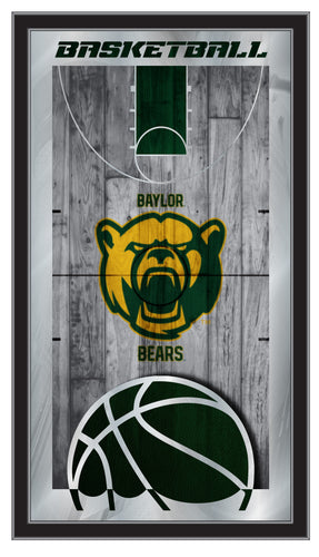 Baylor Bears Basketball Wall Mirror