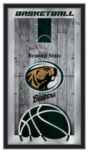 Bemidji State Beavers Basketball Wall Mirror