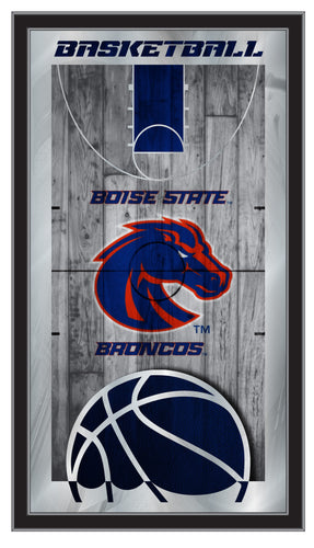 Boise State Broncos Basketball Wall Mirror