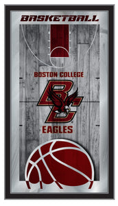 Boston College Eagles Basketball Wall Mirror