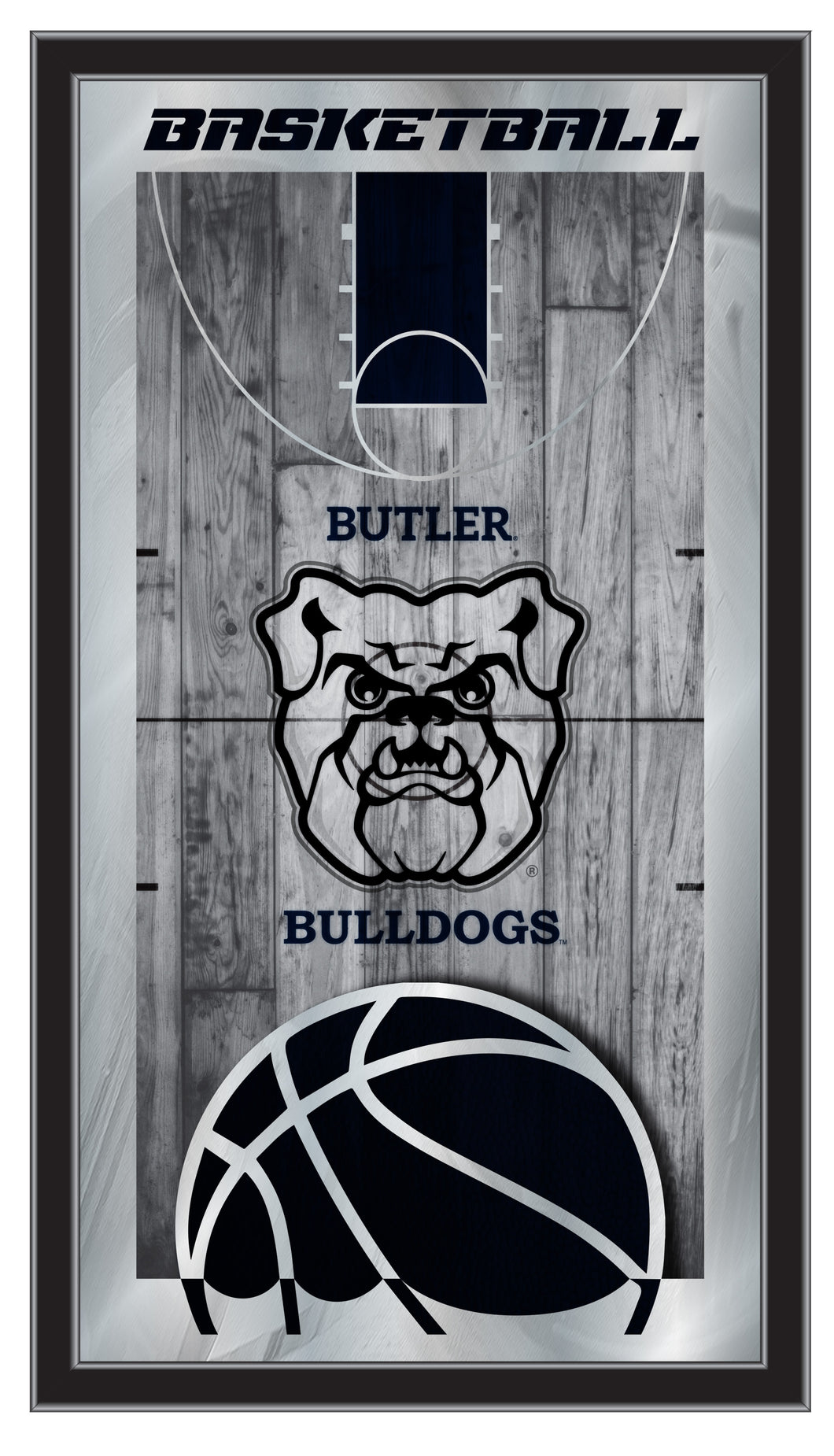 Butler Bulldogs Basketball Wall Mirror