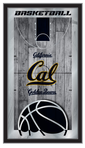 Cal Bears Basketball Wall Mirror