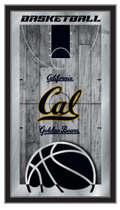 Cal Bears Basketball Wall Mirror