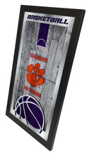Clemson Tigers Basketball Wall Mirror