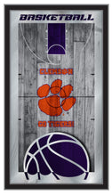 Clemson Tigers Basketball Wall Mirror