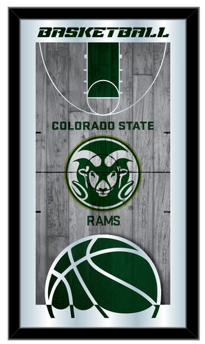 Colorado State Rams Basketball Wall Mirror
