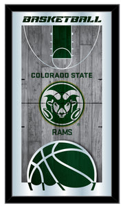 Colorado State Rams Basketball Wall Mirror
