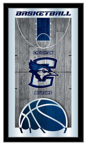 Creighton Blue Jays Basketball Wall Mirror
