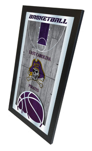 East Carolina Pirates Basketball Wall Mirror