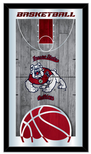 Fresno State Bulldogs Basketball Wall Mirror