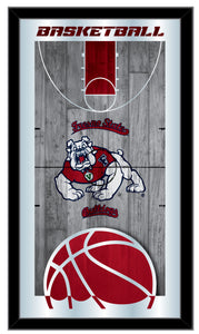 Fresno State Bulldogs Basketball Wall Mirror