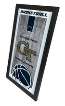 Georgia Tech Yellow Jackets Basketball Wall Mirror