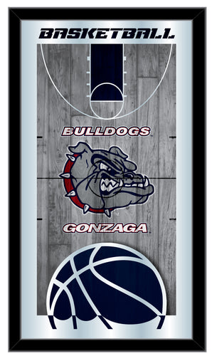 Gonzaga Bulldogs Basketball Wall Mirror