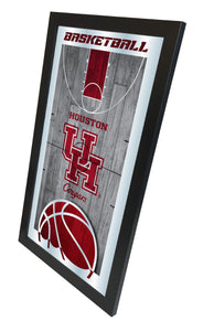 Houston Cougars Basketball Wall Mirror