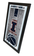 Illinois Fighting Illini Basketball Wall Mirror