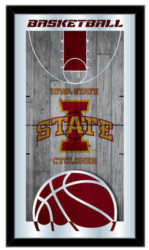 Iowa State Cyclones Basketball Wall Mirror