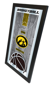 Iowa Hawkeys Basketball Wall Mirror