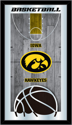 Iowa Hawkeys Basketball Wall Mirror