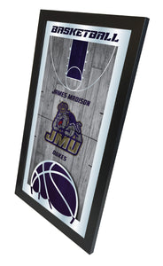 James Madison Dukes Basketball Wall Mirror