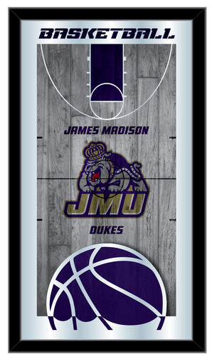 James Madison Dukes Basketball Wall Mirror
