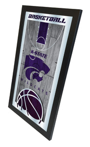 Kansas State Wildcats Basketball Wall Mirror