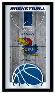 Kansas Jayhawks Basketball Wall Mirror
