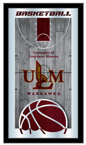 Louisiana Monroe Warhawks Basketball Wall Mirror