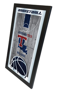 Louisiana Tech Bulldogs Basketball Wall Mirror